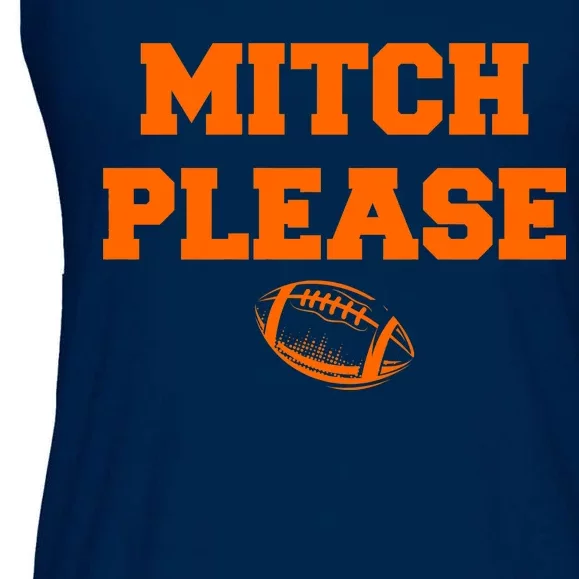 Mitch Please Football Logo Ladies Essential Flowy Tank