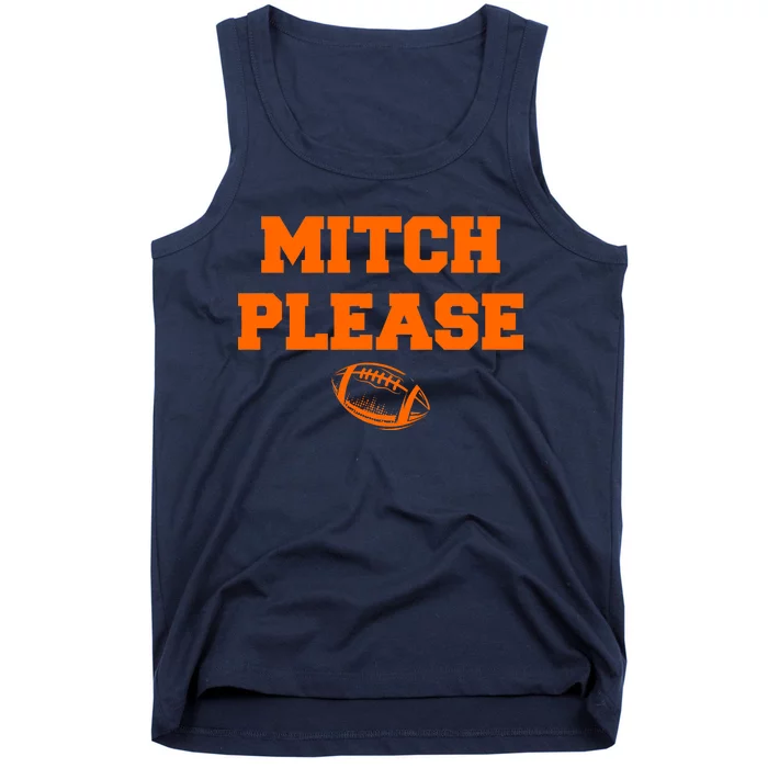 Mitch Please Football Logo Tank Top