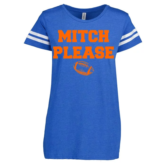 Mitch Please Football Logo Enza Ladies Jersey Football T-Shirt