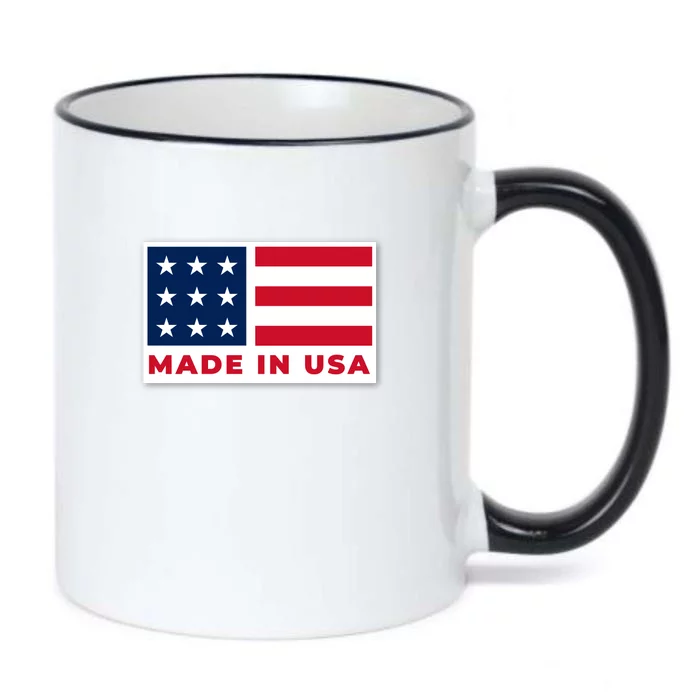 Made In USA Black Color Changing Mug