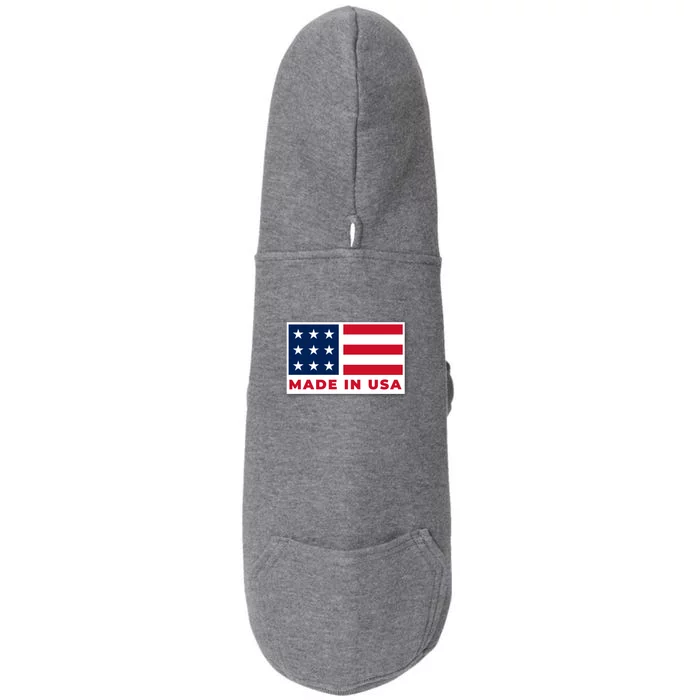 Made In USA Doggie 3-End Fleece Hoodie