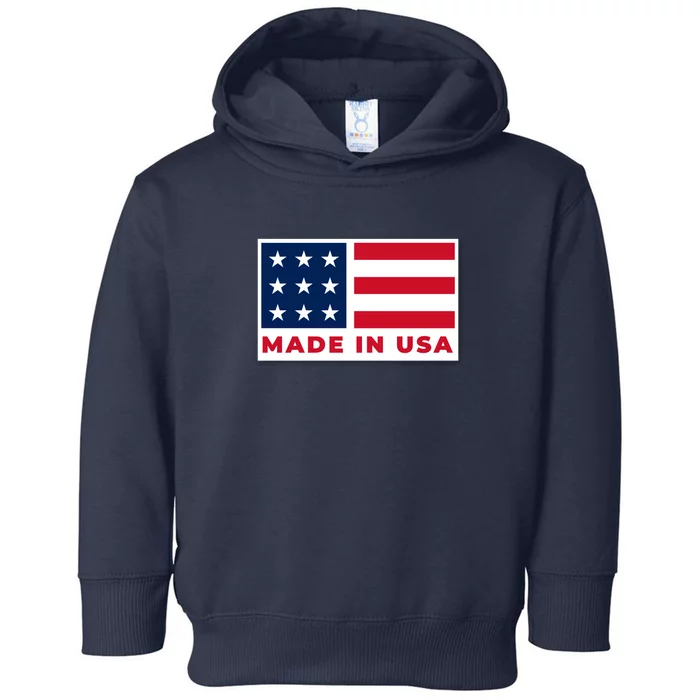 Made In USA Toddler Hoodie