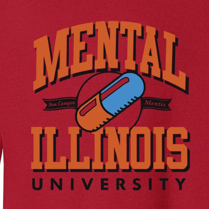 Mental Illinois University Toddler Sweatshirt