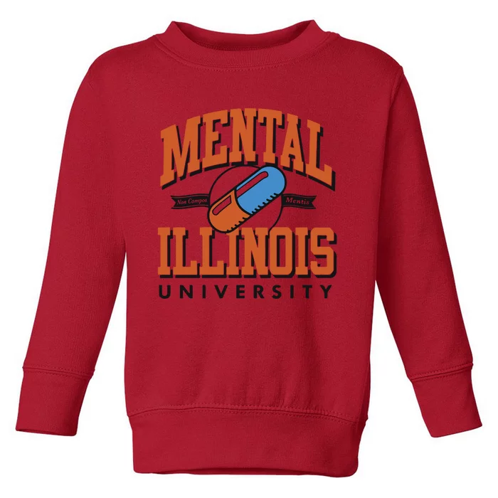 Mental Illinois University Toddler Sweatshirt