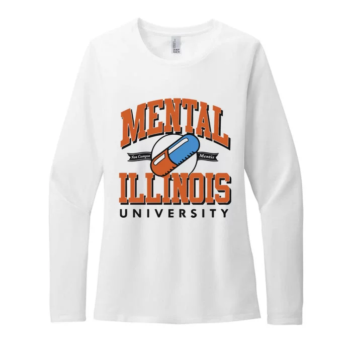 Mental Illinois University Womens CVC Long Sleeve Shirt