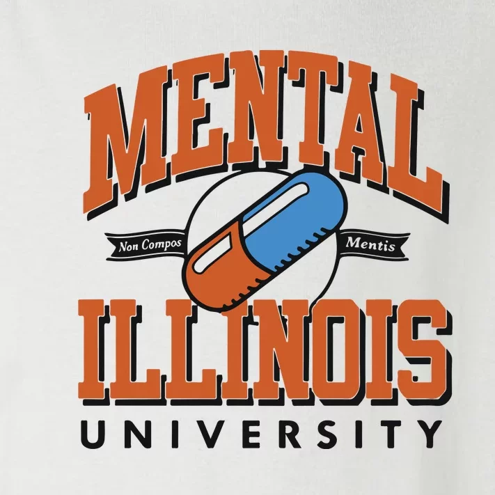 Mental Illinois University Toddler Long Sleeve Shirt