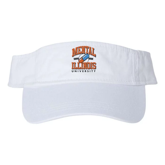 Mental Illinois University Valucap Bio-Washed Visor