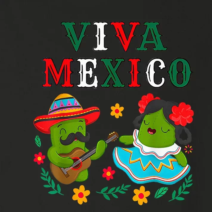 Mexican Independence Viva Mexico Maracas Guitar Toddler Long Sleeve Shirt