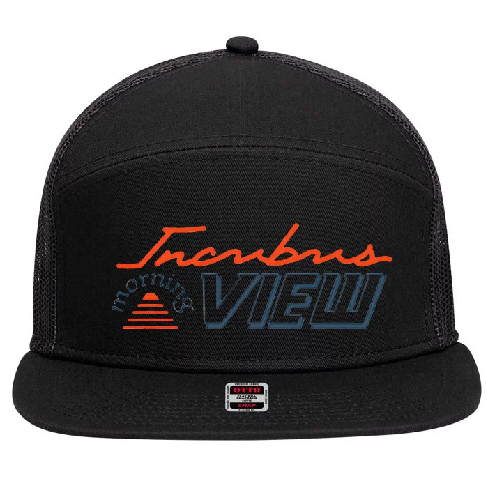 Morning Incubus View Retro 7 Panel Mesh Trucker Snapback Hat