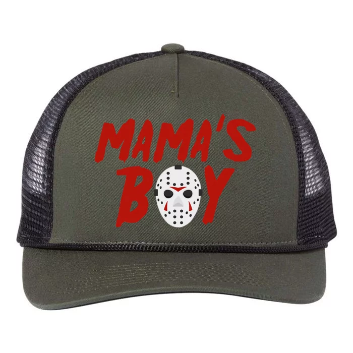 Mama´s I Wish It Was Friday Halloween Retro Rope Trucker Hat Cap