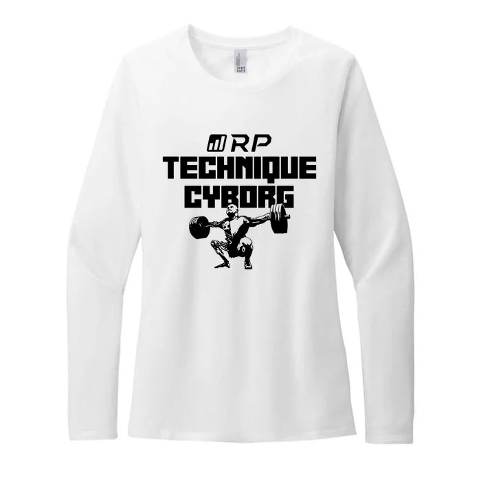 Michael Israetel Wearing Technique Cyborg Womens CVC Long Sleeve Shirt