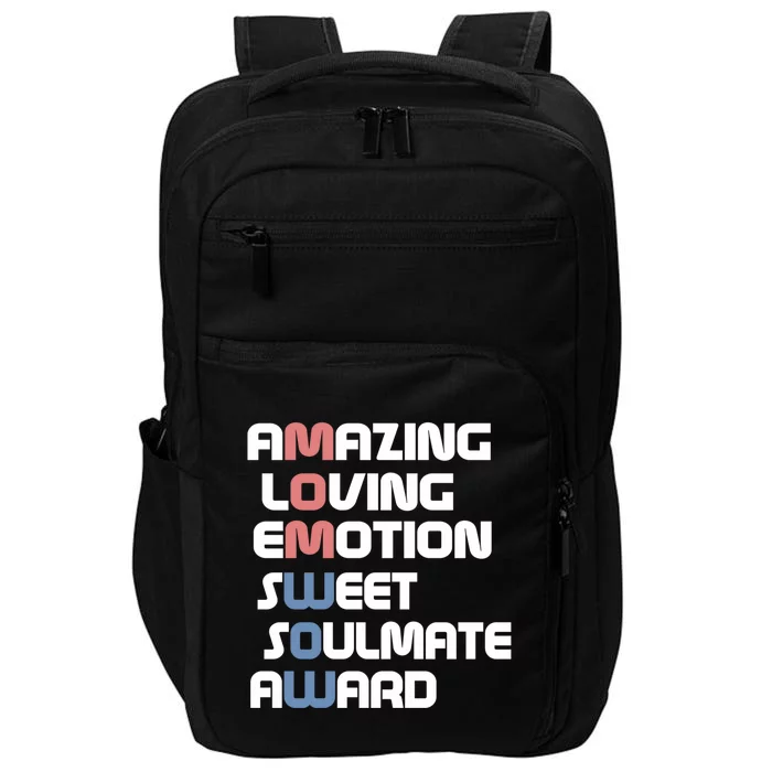 Mom Is Wow Amazing Loving Sweet Mom For Mothers Day Gift Impact Tech Backpack