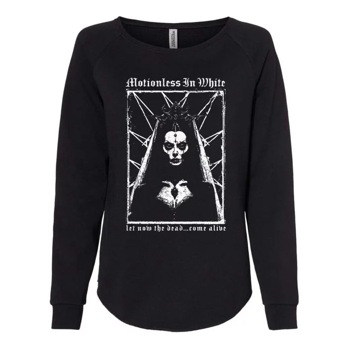 Motionless In White Let Now The Dead Come Alive Womens California Wash Sweatshirt