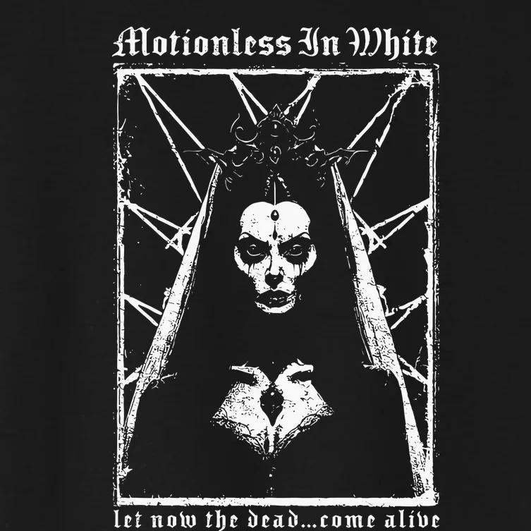 Motionless In White Let Now The Dead Come Alive Women's Crop Top Tee