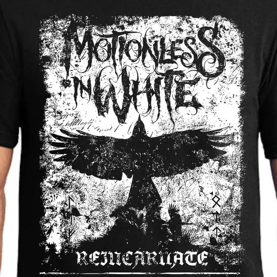 Motionless In White Reincarnate Crow Pajama Set