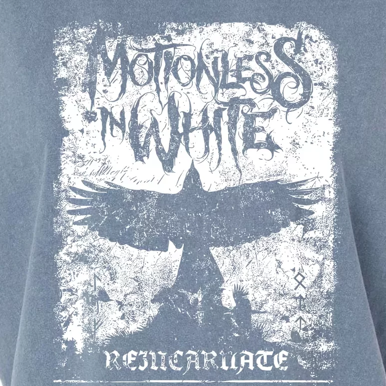 Motionless In White Reincarnate Crow Garment-Dyed Women's Muscle Tee