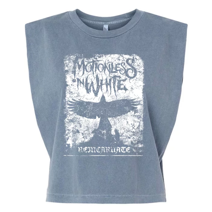 Motionless In White Reincarnate Crow Garment-Dyed Women's Muscle Tee