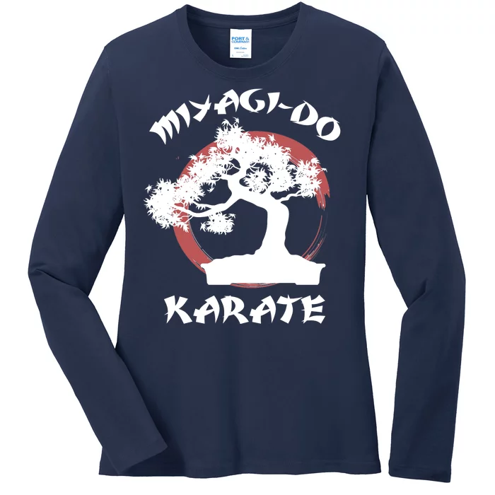 Miyagi-Do Karate Ladies Long Sleeve Shirt