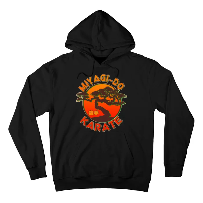 Miyagi-Do Karate Bonsai Tree Logo Hoodie