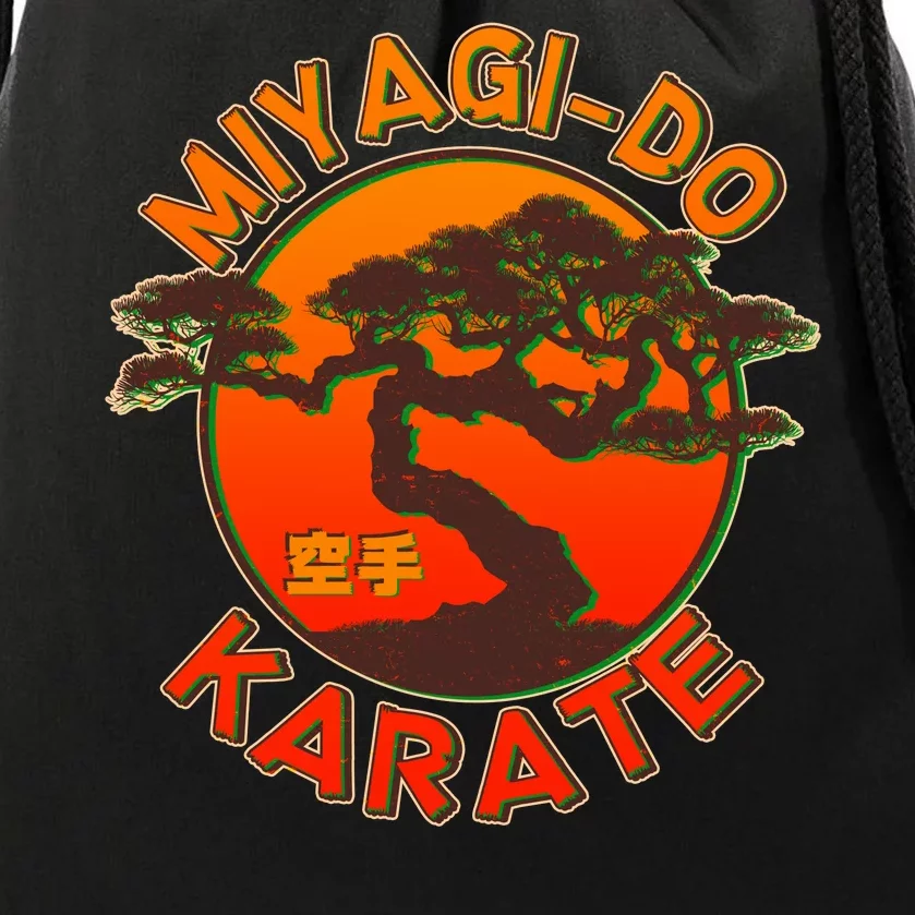 Miyagi-Do Karate Bonsai Tree Logo Drawstring Bag