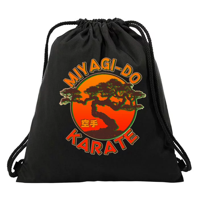 Miyagi-Do Karate Bonsai Tree Logo Drawstring Bag