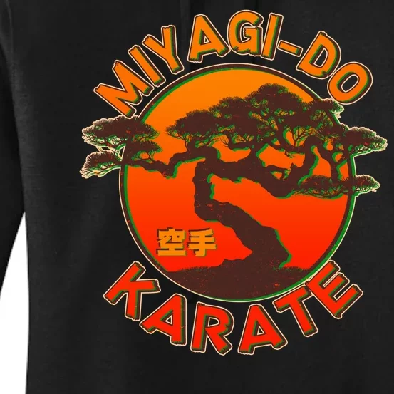 Miyagi-Do Karate Bonsai Tree Logo Women's Pullover Hoodie