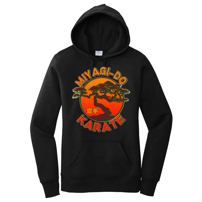 Miyagi-Do Karate Bonsai Tree Logo Women's Pullover Hoodie