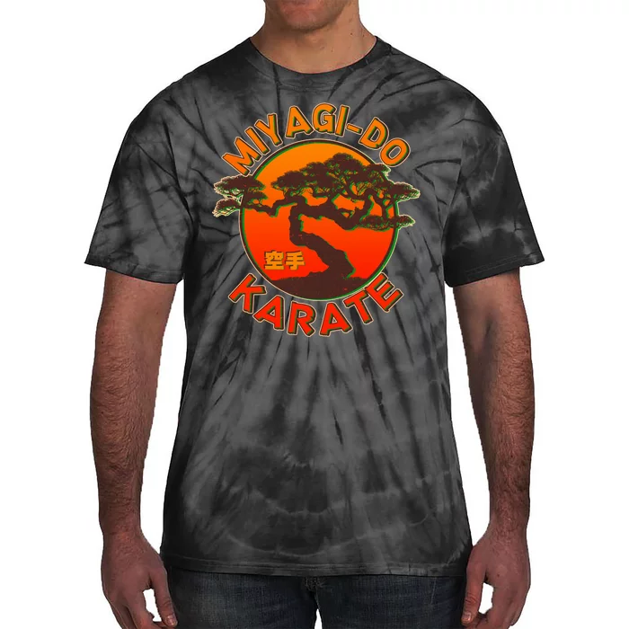 Miyagi-Do Karate Bonsai Tree Logo Tie-Dye T-Shirt