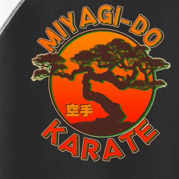 Miyagi-Do Karate Bonsai Tree Logo Toddler Fine Jersey T-Shirt