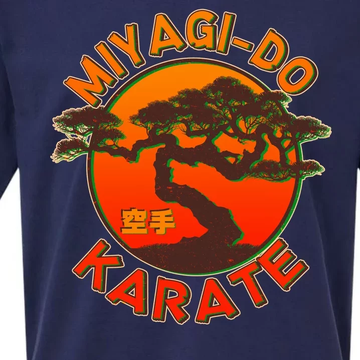 Miyagi-Do Karate Bonsai Tree Logo Sueded Cloud Jersey T-Shirt