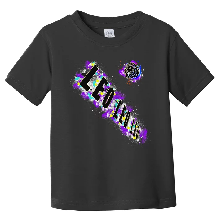 Milwaukee July And August Birthday Zodiac Leo Lion Toddler T-Shirt