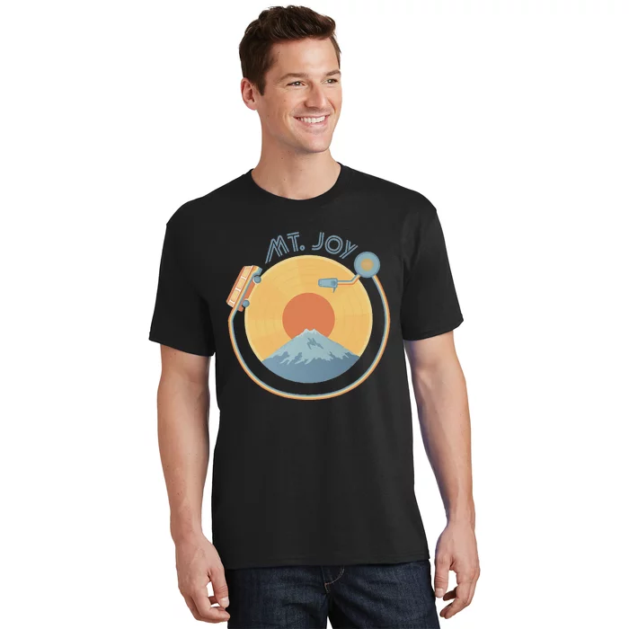 Mt Joy Artof The Record Caamp Lyrics Record Player T-Shirt