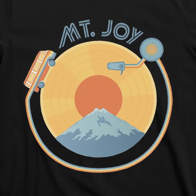 Mt Joy Artof The Record Caamp Lyrics Record Player T-Shirt