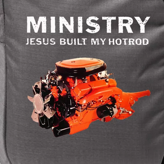 Ministry Jesus Built My Hotrod Impact Tech Backpack