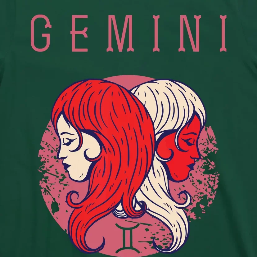 May June Birthday Gemini Astrological Sign Twin Zodiac T-Shirt