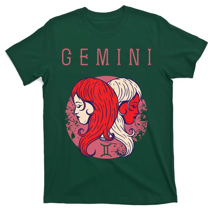 May June Birthday Gemini Astrological Sign Twin Zodiac T-Shirt