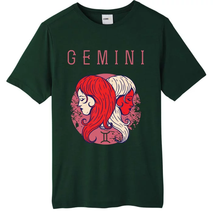 May June Birthday Gemini Astrological Sign Twin Zodiac ChromaSoft Performance T-Shirt