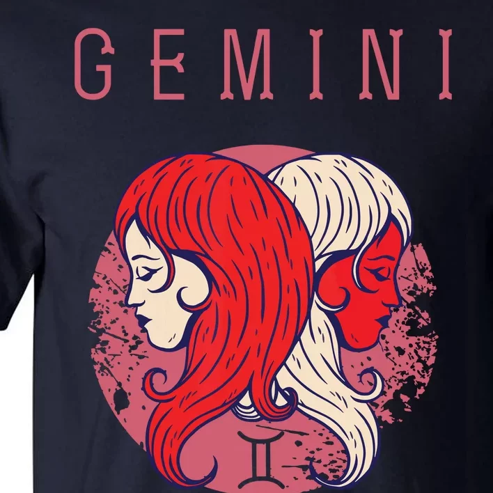 May June Birthday Gemini Astrological Sign Twin Zodiac Tall T-Shirt