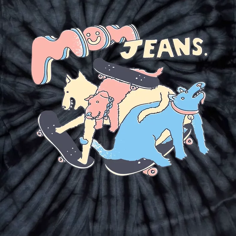 Mom Jeans Band Puppy Love Classic Premium Tie-Dye T-Shirt