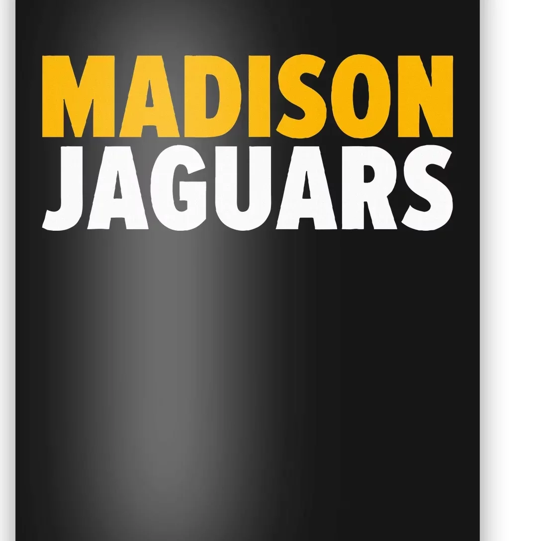 Madison Jaguars Bold Poster