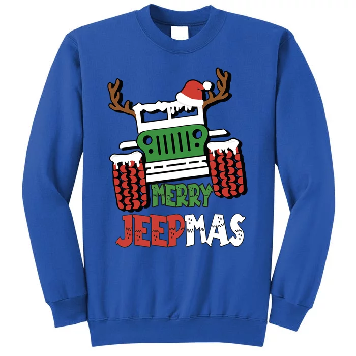 Merry Jeepmas Christmas Truck Christmas Xmas Cars Enthusiast Great Gift Sweatshirt