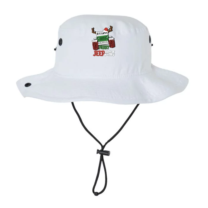 Merry Jeepmas Christmas Truck Christmas Xmas Cars Enthusiast Great Gift Legacy Cool Fit Booney Bucket Hat