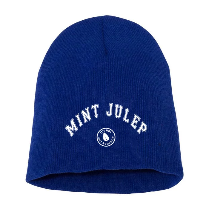 Mint Julep Cocktail Ing Kentucky Bourbon Whiskey Gift Short Acrylic Beanie