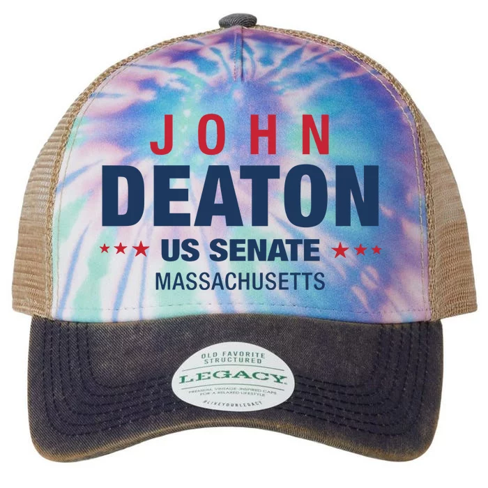 Metalawman John Deaton Us Senate Massachusetts Legacy Tie Dye Trucker Hat