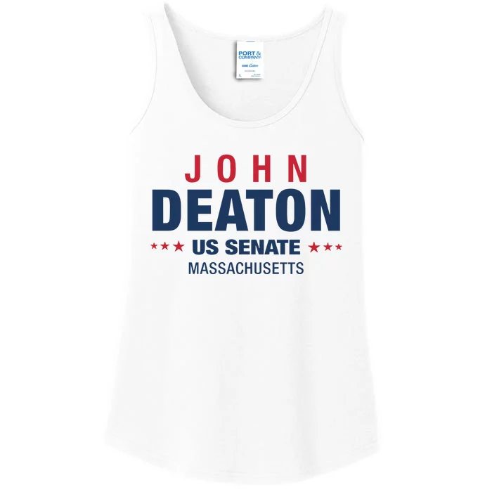 Metalawman John Deaton Us Senate Massachusetts Ladies Essential Tank