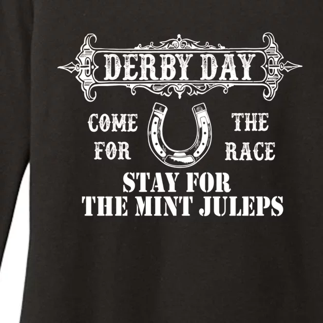 Mint Juleps Derby Horse Racing Kentucky Ky Cute Gift Womens CVC Long Sleeve Shirt