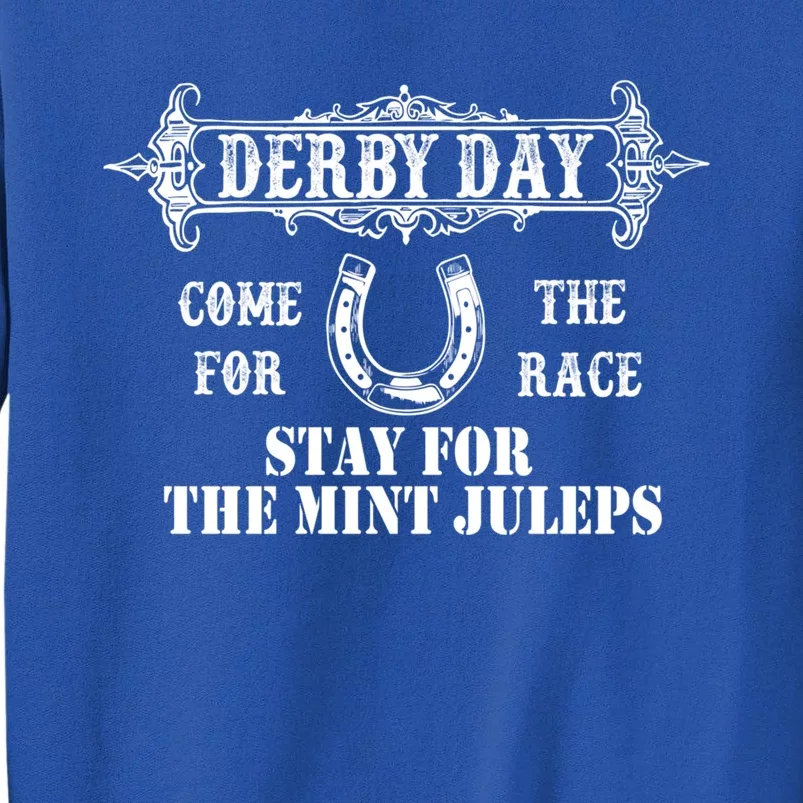 Mint Juleps Derby Horse Racing Kentucky Ky Cute Gift Tall Sweatshirt