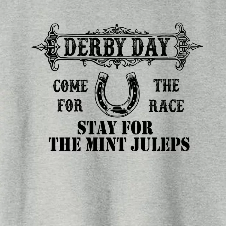 Mint Juleps Derby Horse Racing Kentucky Ky Cute Gift Women's Crop Top Tee