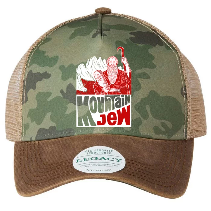 Mountain Jew Funny Legacy Tie Dye Trucker Hat