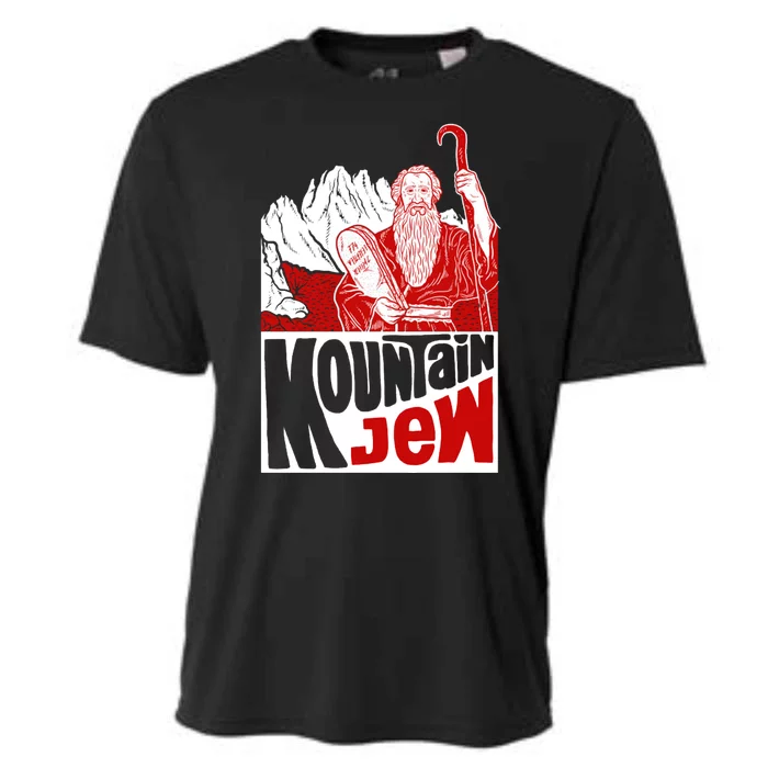 Mountain Jew Funny Cooling Performance Crew T-Shirt